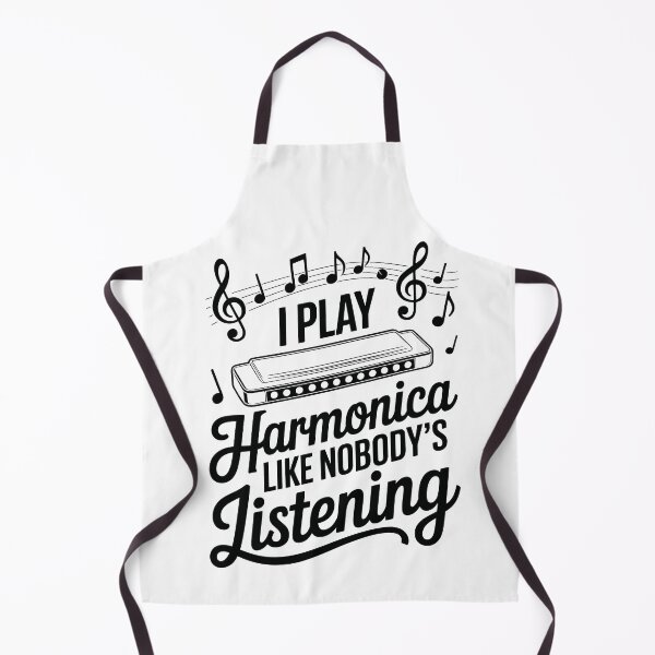 Item preview, PLAY Harmonica LIKE NOBODY’S LISTENING designed and sold by jkrphoto.