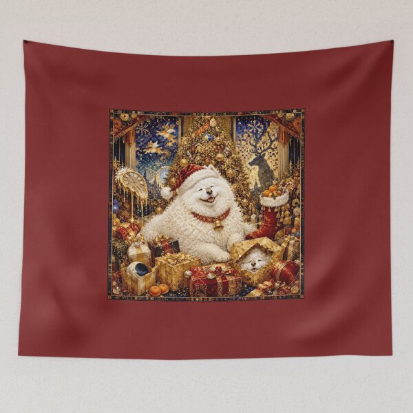 Item preview, Magical Christmas: Golden Samoyed and the Night of Heavenly Gifts designed and sold by Natalia-Vlad.