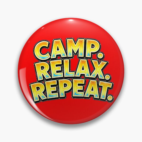 Item preview, Camp. Relax. Repeat. – Hand Drawn Childlike Typography designed and sold by Mac Sketches.