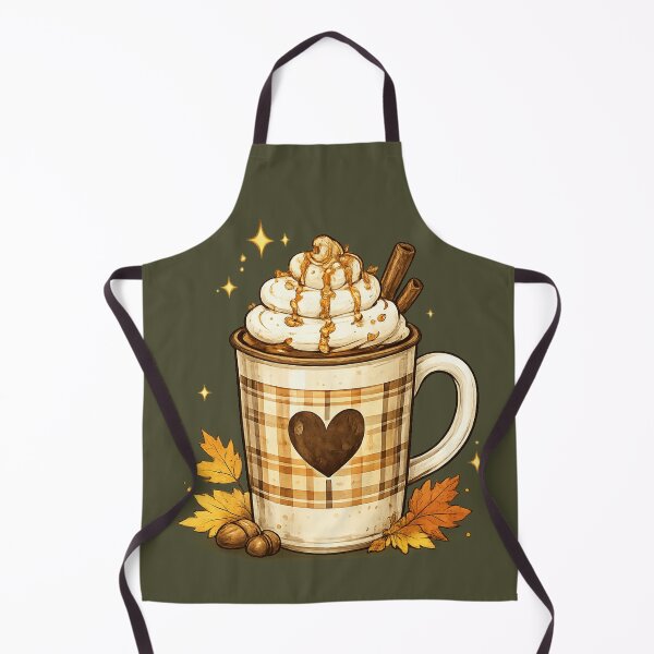 Item preview, Cozy Autumn Coffee Mug with Heart Illustration designed and sold by Lapky Shop.