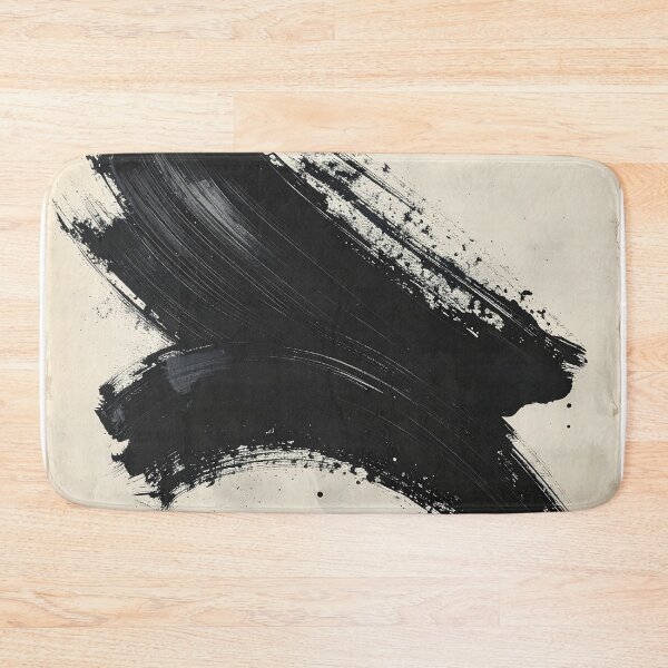 Item preview, Abstract Japanese Enso Brushstroke Ink Painting designed and sold by BetweenForms.