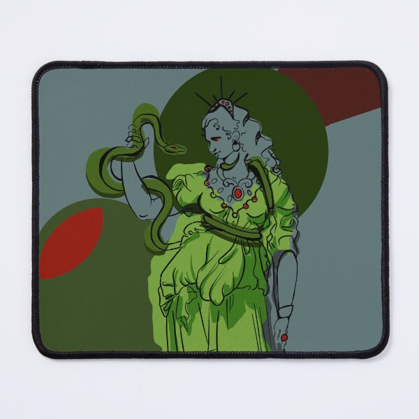 Item preview, Snake Goddess Martini Colorscape designed and sold by nellaquarelle.