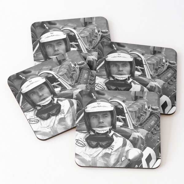 Item preview, Driver in Classic Formula Car Poster designed and sold by Road To Track.