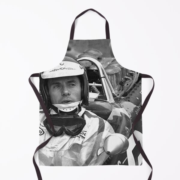 Item preview, Jim Clark in his Formula 1 Car Poster – Classic F1 Legend designed and sold by Road To Track.