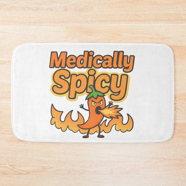Item preview, Cute Medically Spicy Fire Breathing Retro Chili Pepper  designed and sold by pulse_retail.