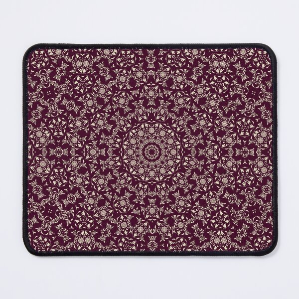 Item preview, Wine Damask Medallion designed and sold by Kaurisdigital.