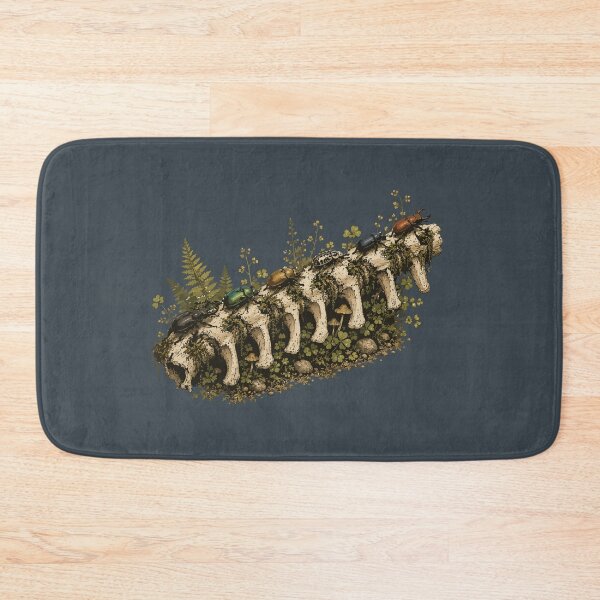 Item preview, Forest Beetles on Animal Spine Natural History Illustration designed and sold by SimplePoDesign.