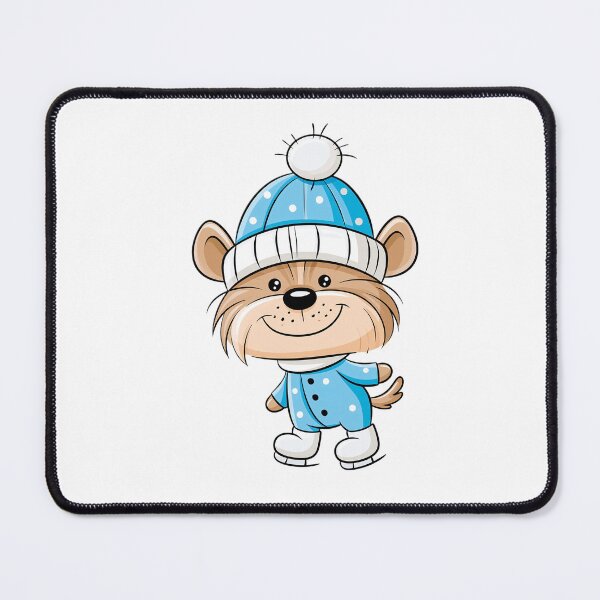 Item preview, A cute cartoon dog skating designed and sold by TanyaLovus.