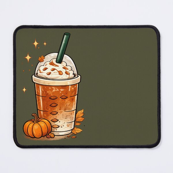 Item preview, Cozy Pumpkin Spice Coffee Autumn Illustration designed and sold by Lapky Shop.