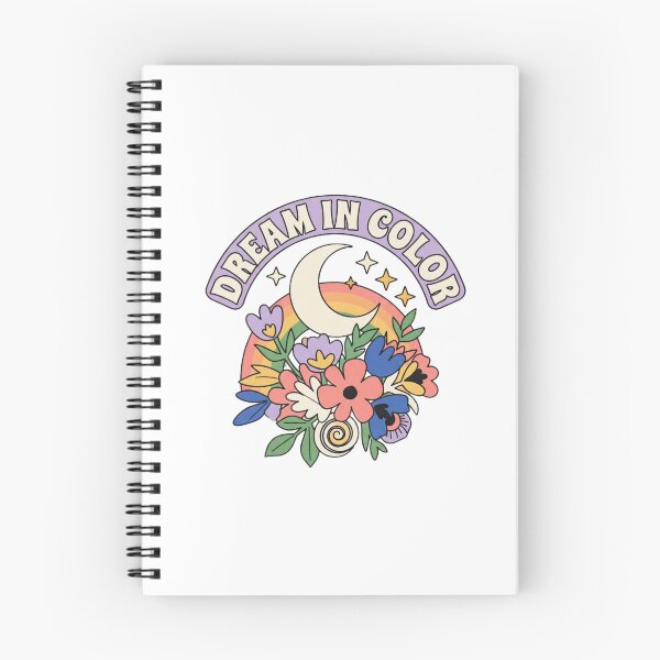 Item preview, Dream in Color Folk Moon and Flowers designed and sold by GoofyShopp.