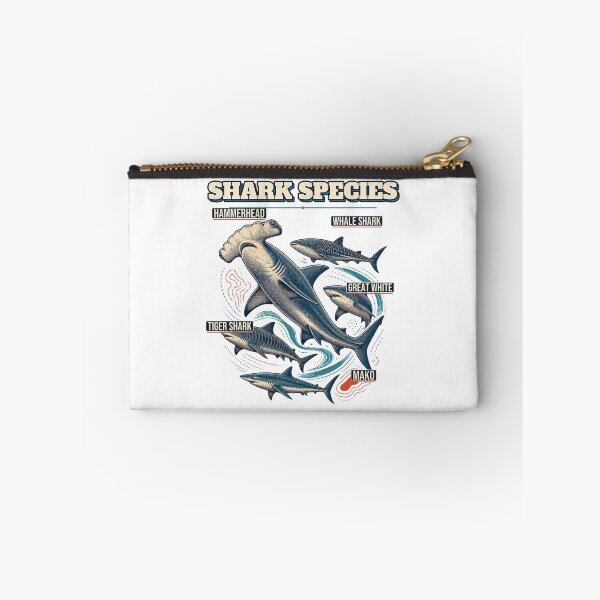 Item preview, Shark Species Shirt Vintage Marine Biology Study designed and sold by Freshloop Studio | Whimsical Vintage Art.
