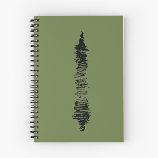 Item preview, Minimalist Black Scribble Soundwave Art designed and sold by BetweenForms.
