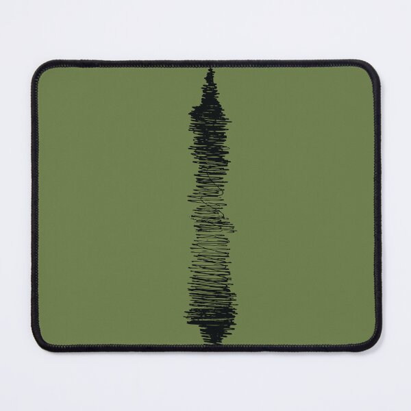 Item preview, Minimalist Black Scribble Soundwave Art designed and sold by BetweenForms.