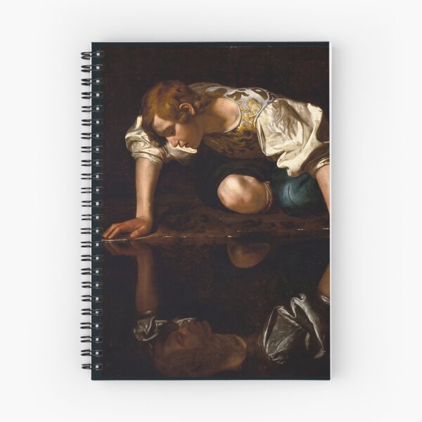 Item preview, Narcissus Gazing at His Reflection designed and sold by artofuniverse.