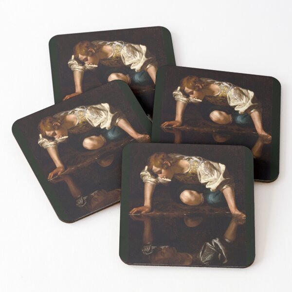 Item preview, Narcissus Gazing at His Reflection designed and sold by artofuniverse.