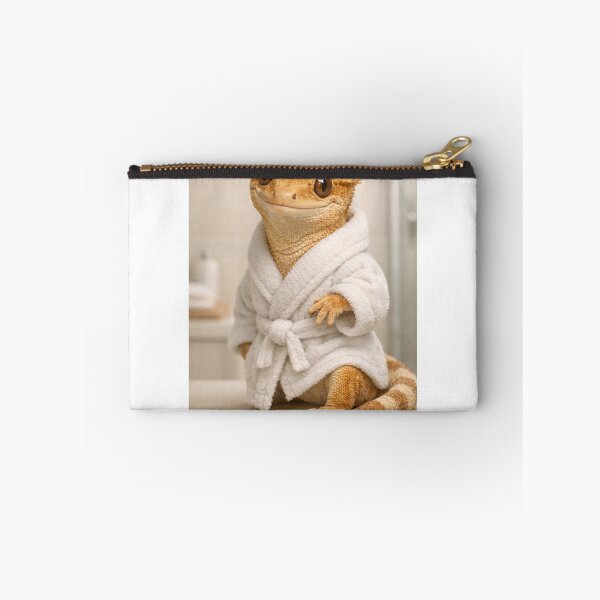 Item preview, Cozy Bathrobe Crested Gecko designed and sold by Sillytoe.