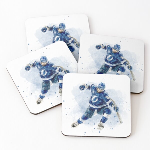 Item preview, Ice Hockey Player #86 Celebrations Goal Watercolor Art designed and sold by Turnersports.