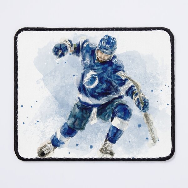 Item preview, Ice Hockey Player #86 Celebrations Goal Watercolor Art designed and sold by Turnersports.