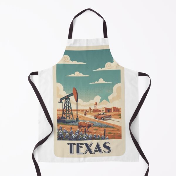 Item preview, Texas Vintage Travel Poster Retro Lone Star State Art designed and sold by Zouak.
