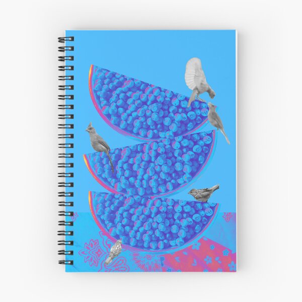 Item preview, Summer Blues: Birds and Berries designed and sold by The Bolted Radish.