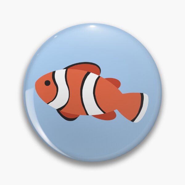Item preview, Cute Clownfish Cute Cartoon Orange Sea Fish designed and sold by SolutionsArt.