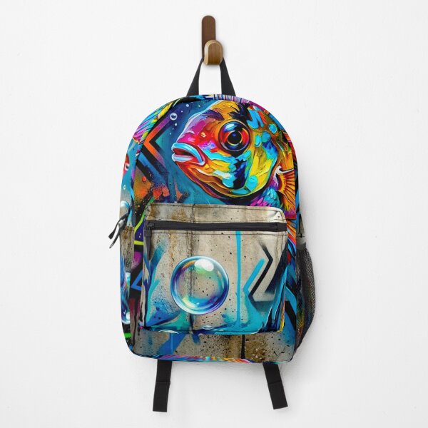 Item preview, Mikrogeophagus Ramirezi fish: Graffiti and Post-Expressionism #8 designed and sold by Helios Be. Lavsh.