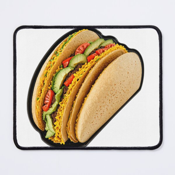 Item preview, Delicious Taco Loaded with Toppings Vector Sticker designed and sold by mrshadow113.
