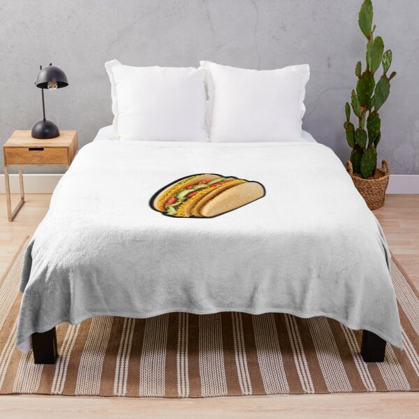 Item preview, Delicious Taco Loaded with Toppings Vector Sticker designed and sold by mrshadow113.