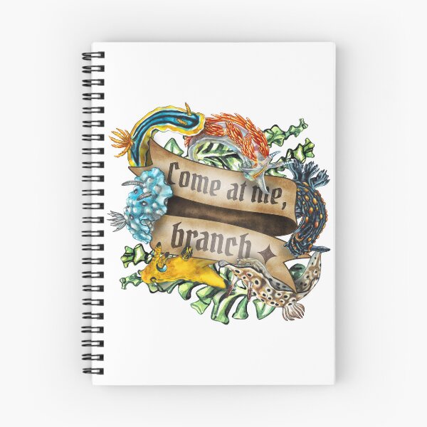 Item preview, Nudibranch "Come at me, branch" Banner Quote designed and sold by Kelsey Worth.