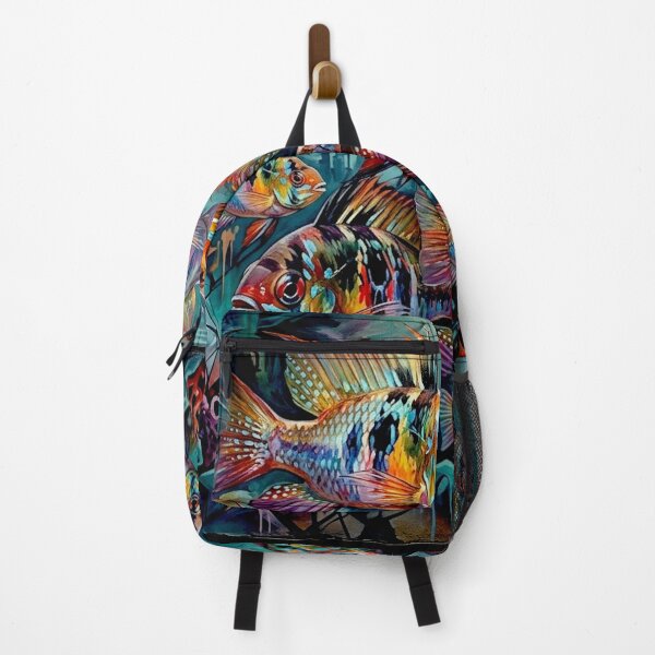 Item preview, Mikrogeophagus Ramirezi fish: Graffiti and Post-Expressionism #9 designed and sold by Helios Be. Lavsh.