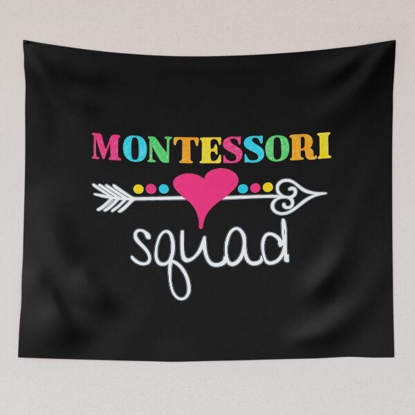 Item preview, Cute Montessori Squad Back to School Teacher Graphic designed and sold by LASTIQUE-dd.