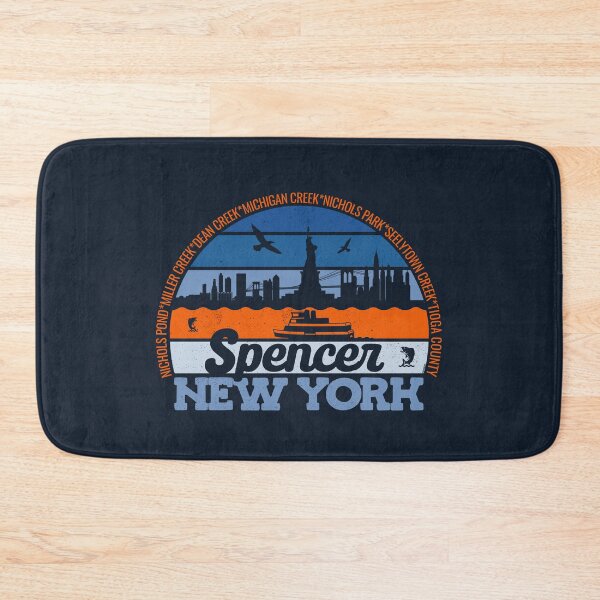 Item preview, Spencer New York Sunset Retro Vintage Local Pride Logo designed and sold by CRHPOD20.