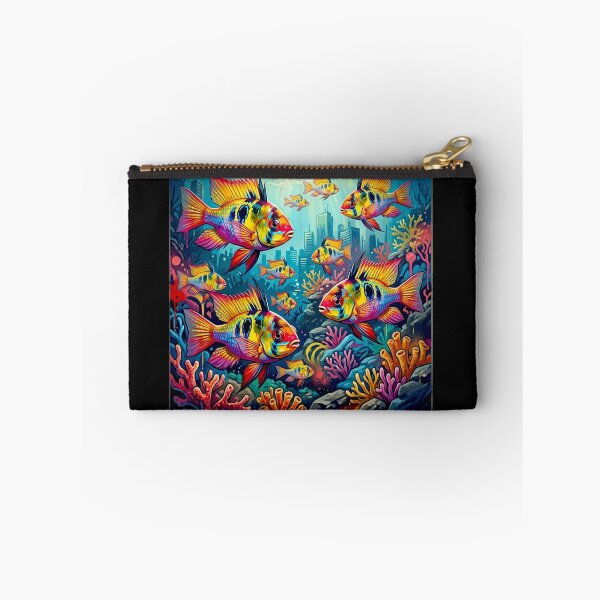 Item preview, Mikrogeophagus Ramirezi fish: Graffiti and Post-Expressionism #10 designed and sold by Helios Be. Lavsh.