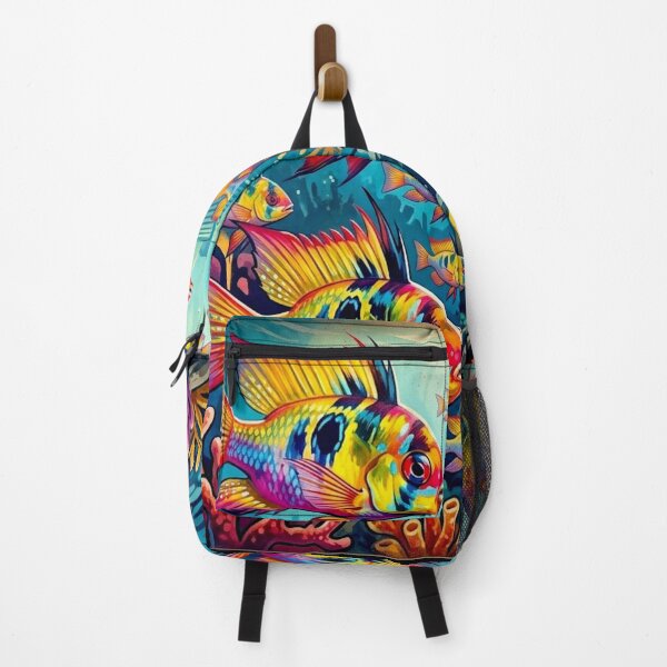 Item preview, Mikrogeophagus Ramirezi fish: Graffiti and Post-Expressionism #10 designed and sold by Helios Be. Lavsh.