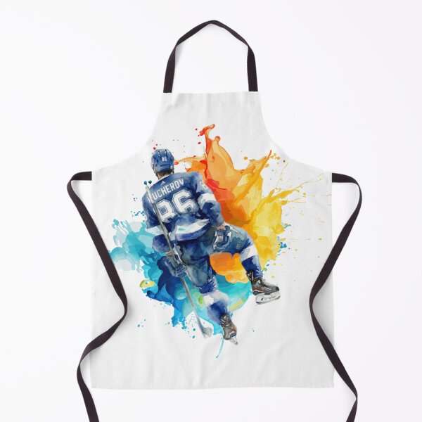 Item preview, Nikita Kucherov 86 Watercolor Paint Splatter Ice Hockey Art designed and sold by Turnersports.