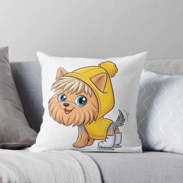 Item preview, A cute cartoon dog skating designed and sold by TanyaLovus.