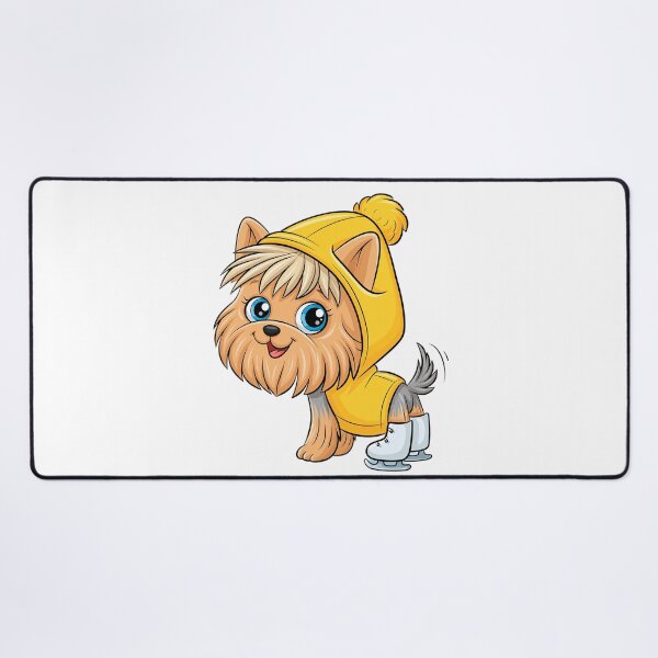 Item preview, A cute cartoon dog skating designed and sold by TanyaLovus.