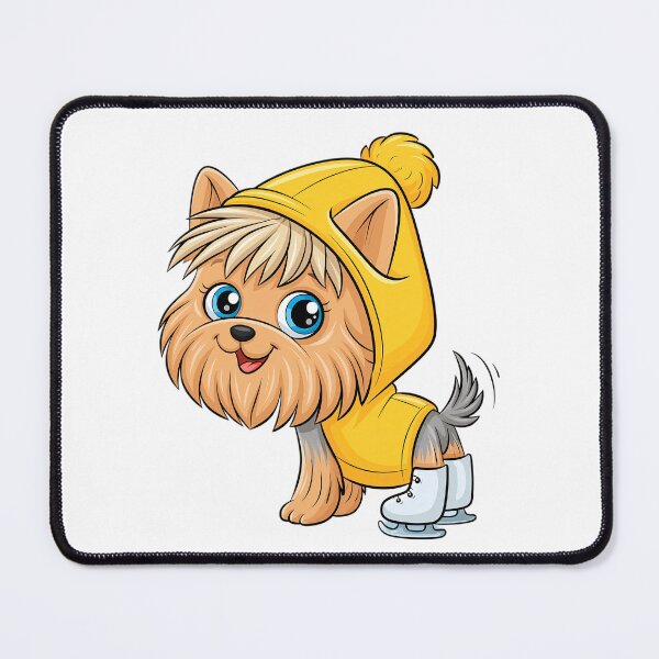 Item preview, A cute cartoon dog skating designed and sold by TanyaLovus.