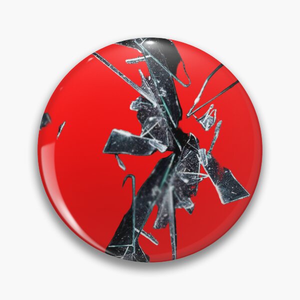 Item preview, Broken Glass With Red Background designed and sold by PPPimp.