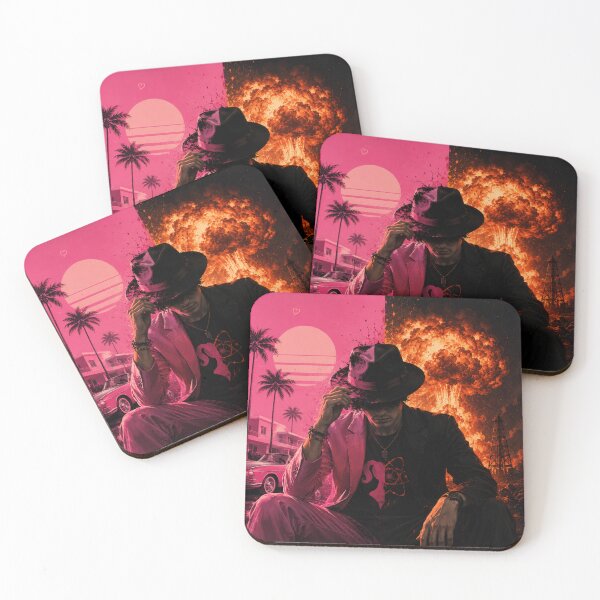 Item preview, Pink vs Dark Retro Pop Art | Cinematic Contrast Design designed and sold by Eddy048.