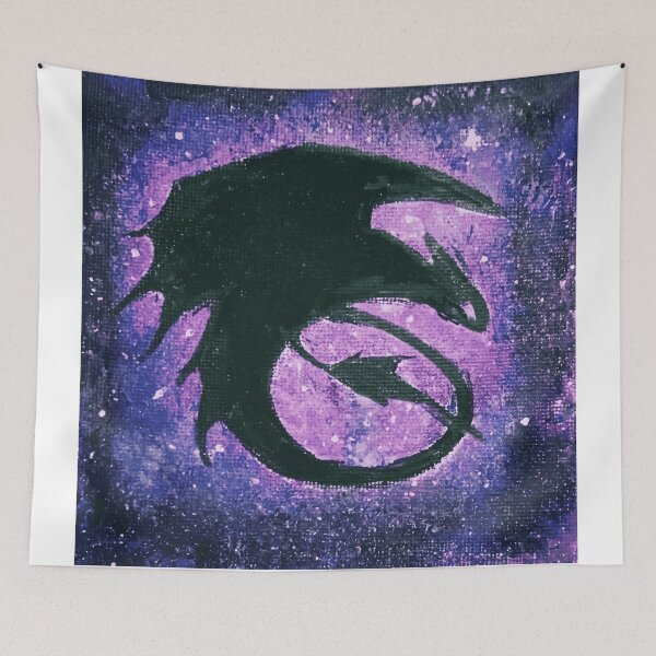 Item preview, Purple Dragon Nebula Abstract Art Canvas Print designed and sold by NoxArtis.