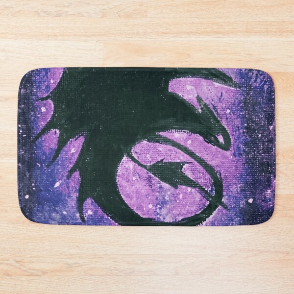 Item preview, Purple Dragon Nebula Abstract Art Canvas Print designed and sold by NoxArtis.