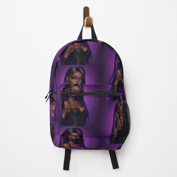 Item preview, Cool Punky Goth girl character tattoos corset black girl art designed and sold by Vintage Designs +.