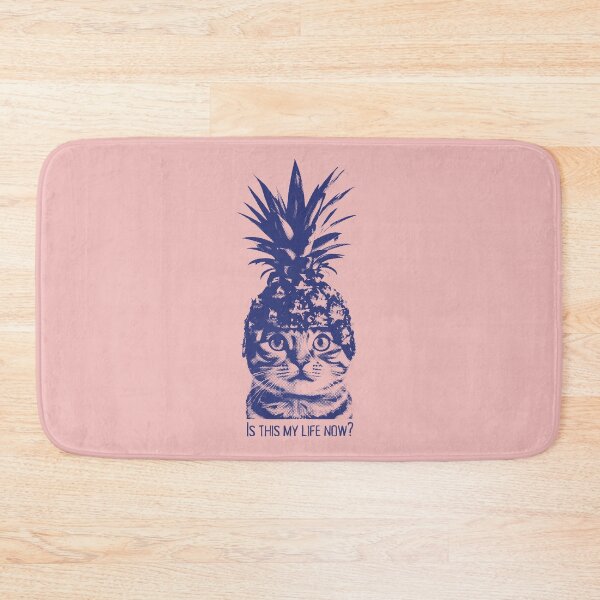 Item preview, The Existential Pineapple Cat designed and sold by Lidra Zehcnas.
