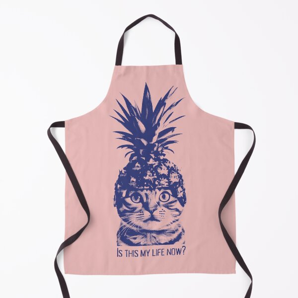 Item preview, The Existential Pineapple Cat designed and sold by Lidra Zehcnas.