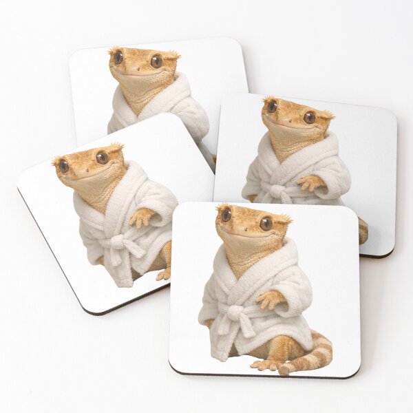Item preview, Bathrobe Crested Gecko designed and sold by Sillytoe.