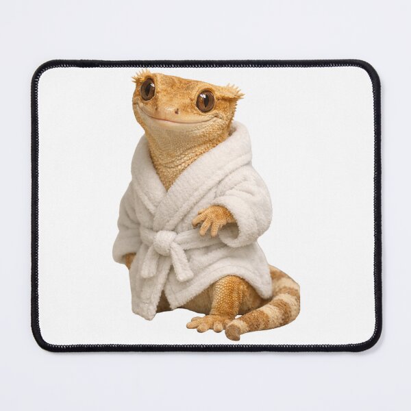 Item preview, Bathrobe Crested Gecko designed and sold by Sillytoe.