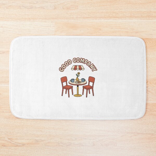 Item preview, Good Company Folk Café Table Design designed and sold by GoofyShopp.