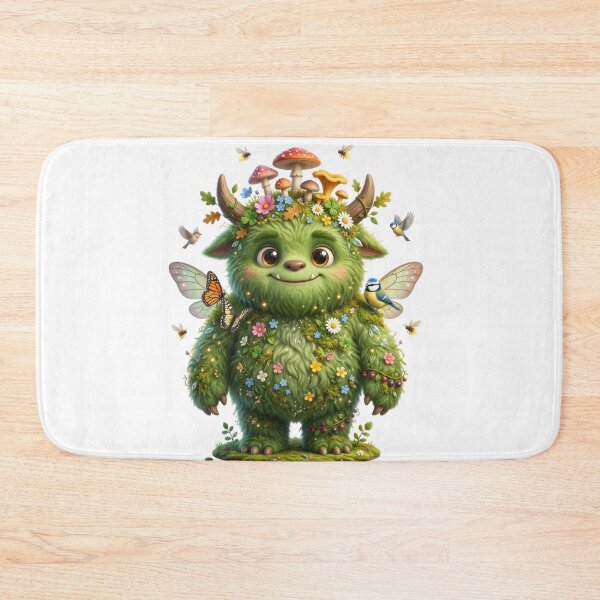 Item preview, A cute woodland monster covered designed and sold by kidoramagic.
