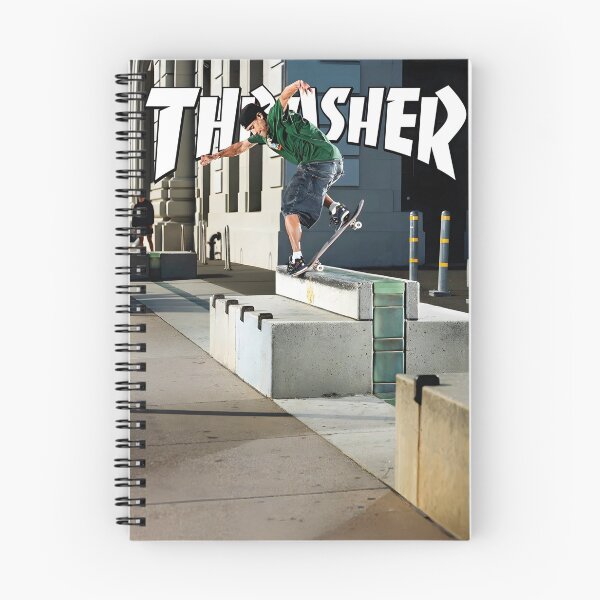 Item preview, Thrasher Skateboard Magazine Original Custom Vintage Poster Wall Art designed and sold by Cool Robot Bro..